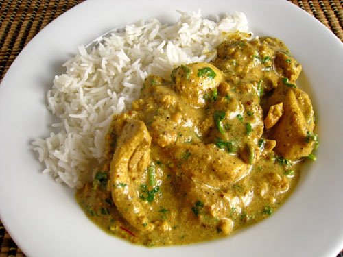Curryhühnchen